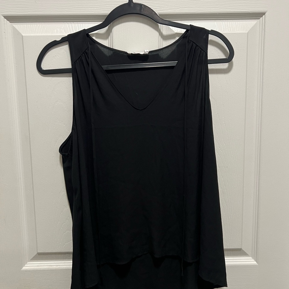 Lush Black Tank Top Sleeveless Classic